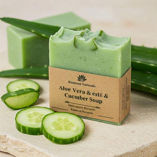 Kumaon Naturals Aloe Vera & Cucumber Soap