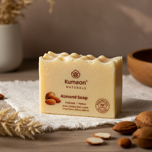 Kumaon Naturals Almond and Honey soap